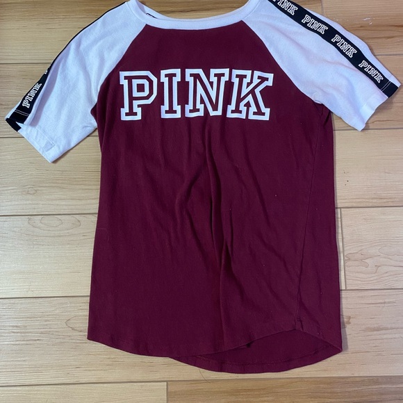 Pink shirt sleeve top - Picture 1 of 1